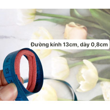 Set 10 dây cột tóc cỡ trung thun len đơn giãn DBT03 Set 10 dây cột tóc cỡ trung thun len đơn giãn DBT03