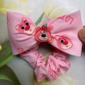 Dây cột tóc vải phi bóng nhiều màu sắc - DBT11