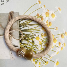 Dây cột tóc buộc tóc thun đính hột nơ - DBT19 Dây cột tóc buộc tóc thun đính hột nơ - DBT19