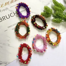 Dây cột tóc thun nhiều lớp gắn ngôi sao dễ thương - DBTSAO