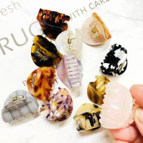 Kẹp tóc gấp tóc 8 răng loại nhỏ dùng kẹp nữa tóc sau dài 3cm GAP70