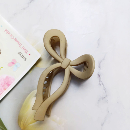 Kẹp tóc gấp tóc càng cua 12 răng màu nhám dài 9cm đến 11cm gap23