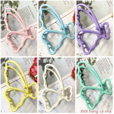 Kẹp tóc gấp tóc 10 răng màu trơn - chất liệu bằng sắt - gap4 Kẹp tóc gấp tóc 10 răng màu trơn - chất liệu bằng sắt - gap4