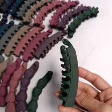 Cặp tóc gắp tóc đuôi ngựa dài 10cm-11cm màu nhám